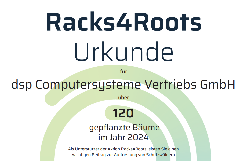 Der Natur etwas zurückgeben: Racks4Roots